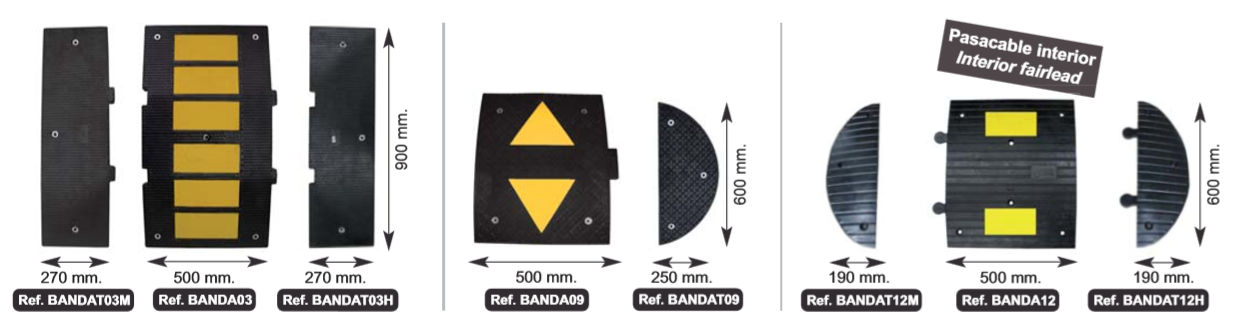 bandas reductoras velocidad fijas