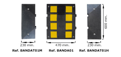 bandas reductoras de velocidad 01